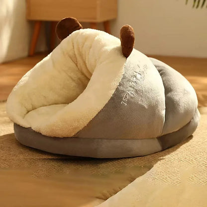 Cama Gato Cueva - Casa para Gatos Interior y Camas para Gatos Invierno